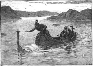 König Artus erhält Excalibur